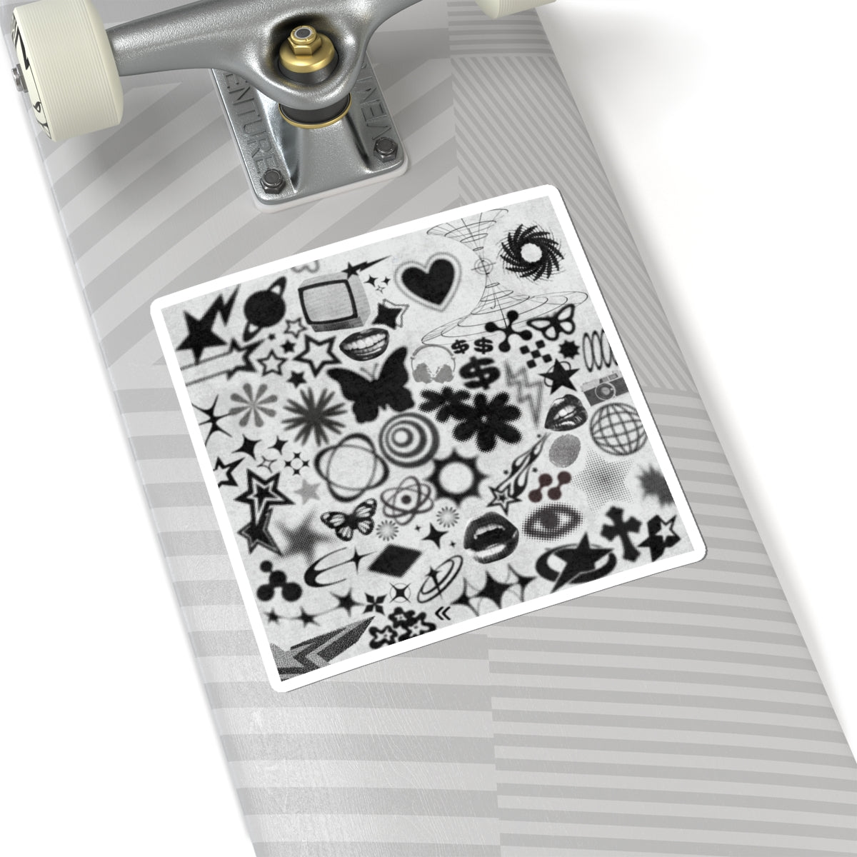 Protocol TA-002: Y2K Love - Kiss-Cut Stickers