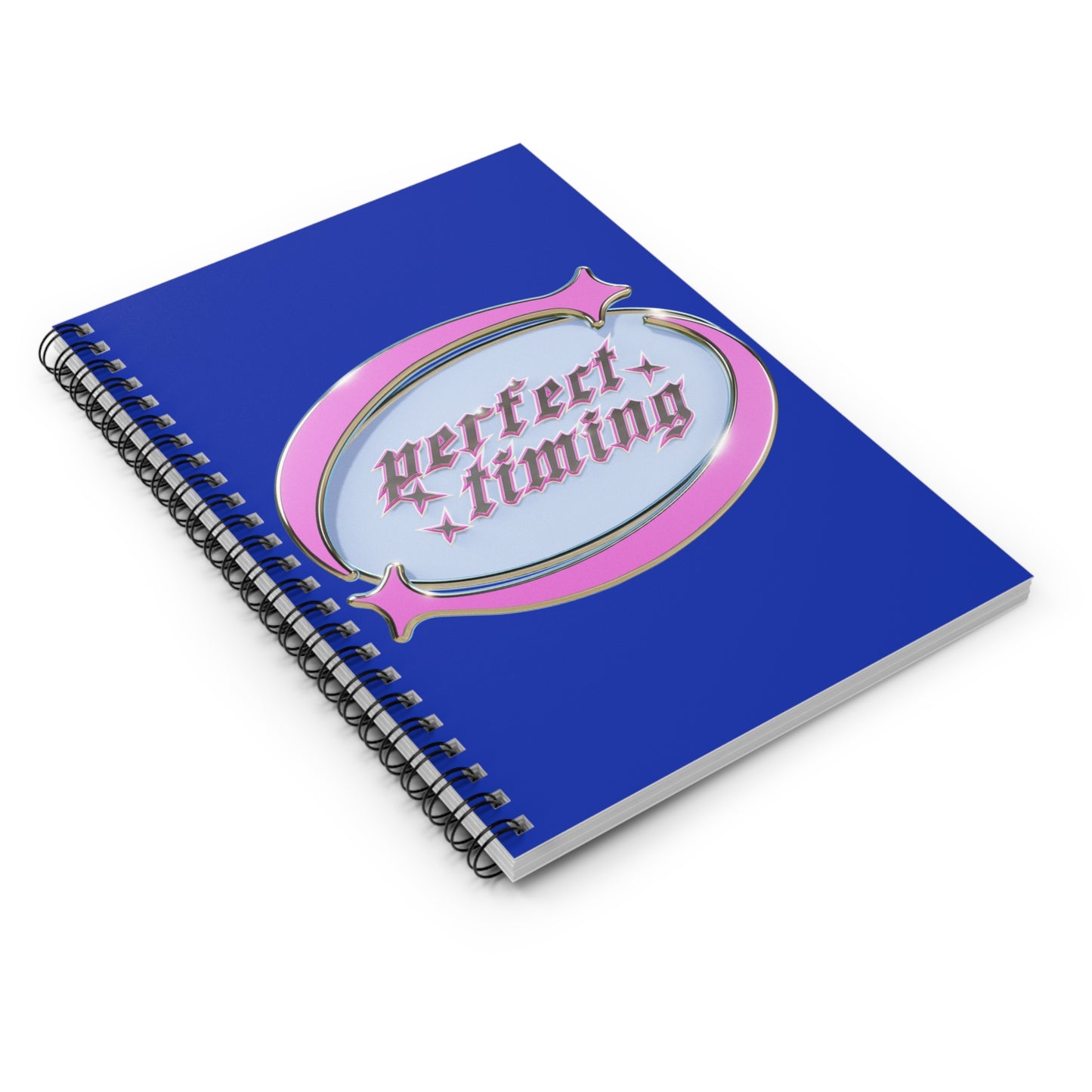 Protocol MB-005: right on time – Spiral Notebook