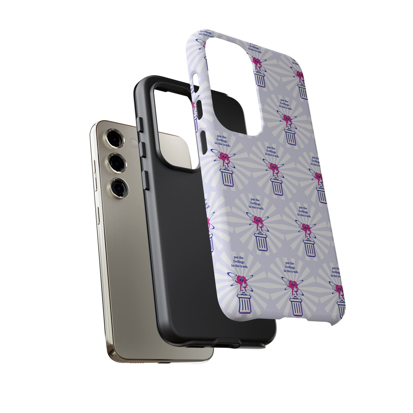Protocol MB-003: Trash ahh feelings - Phone Case