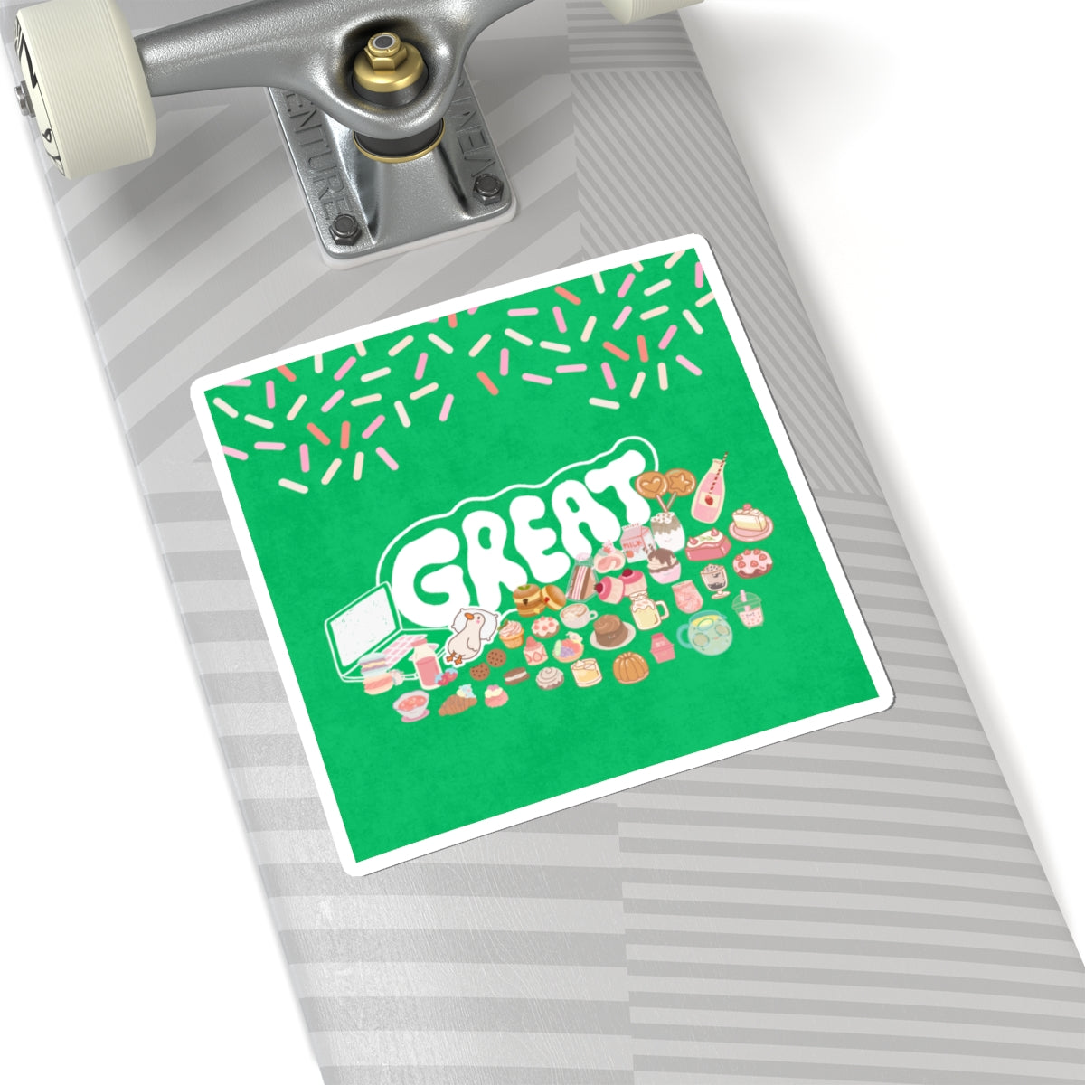 Protocol EW-016: Duckin Lazy - Kiss-Cut Stickers