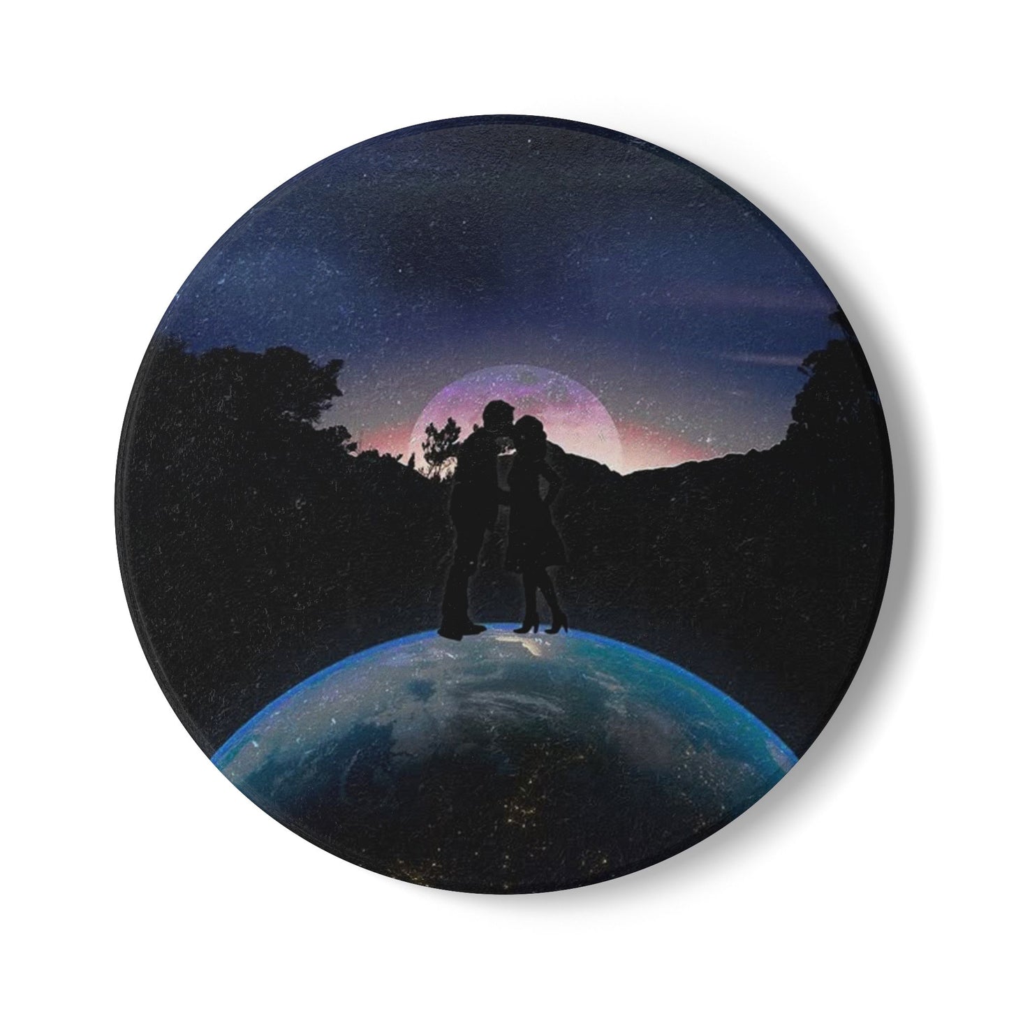 SP-007: Us Against The World  - Ceramic Coaster