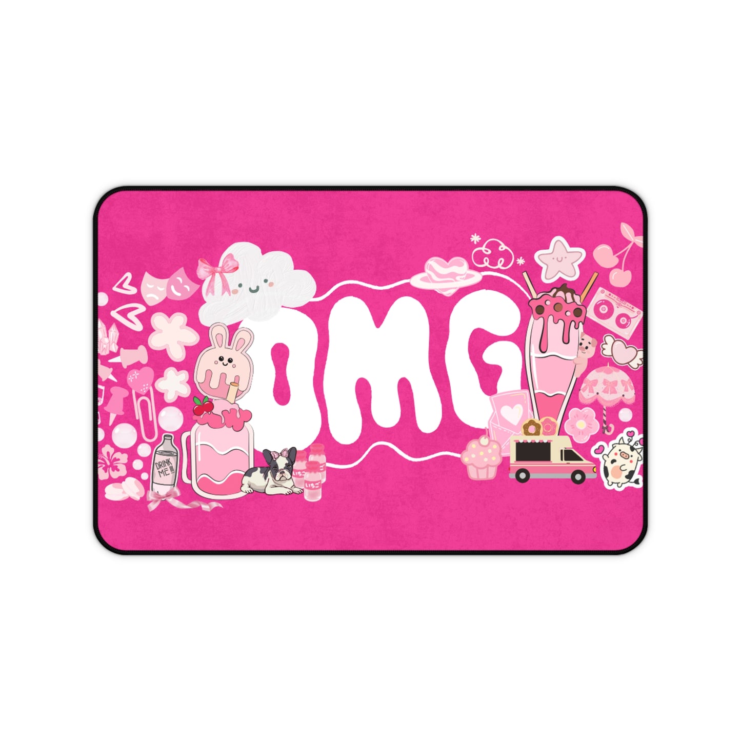 Protocol EW-004: Pretty in pink - Desk Mat
