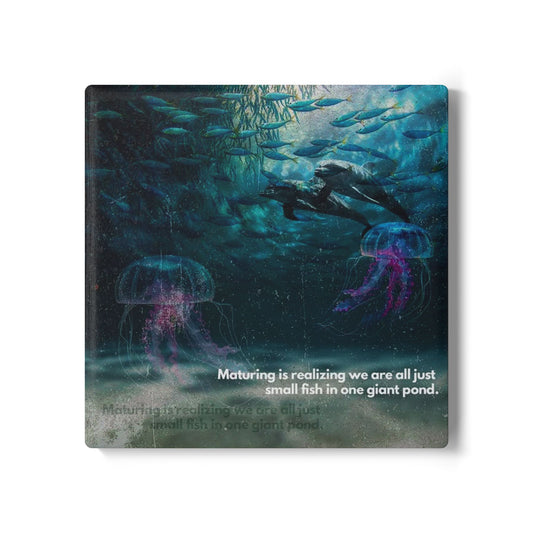 SP-009: Jelly Mature - Ceramic Coaster