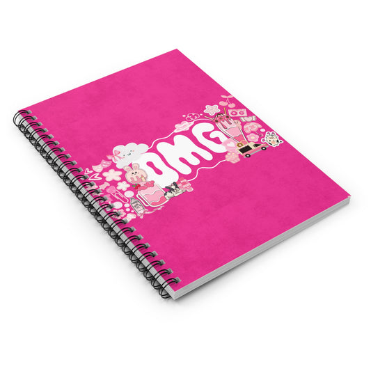 Protocol EW-004: Pretty in Pink – Spiral Notebook