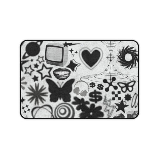 Protocol TA-002: Y2K Love - Desk Mat