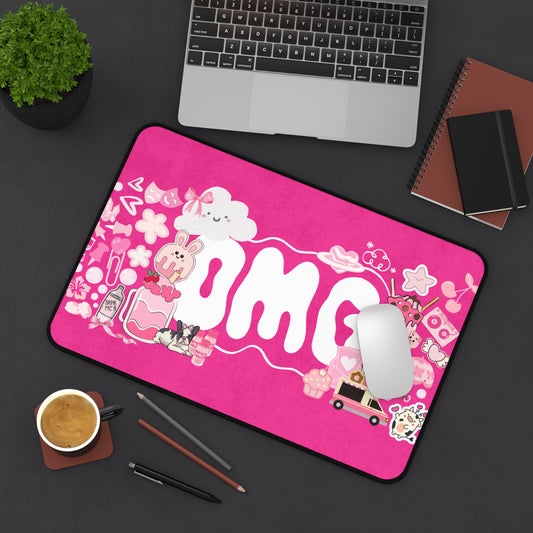 Protocol EW-004: Pretty in pink - Desk Mat