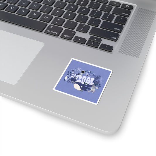 Protocol EW-002: Whale Wish - Kiss-Cut Stickers