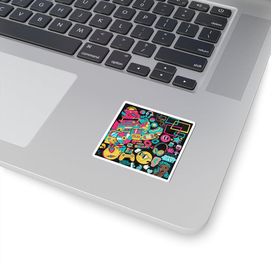 Protocol TA-005: Retroactive - Kiss-Cut Stickers