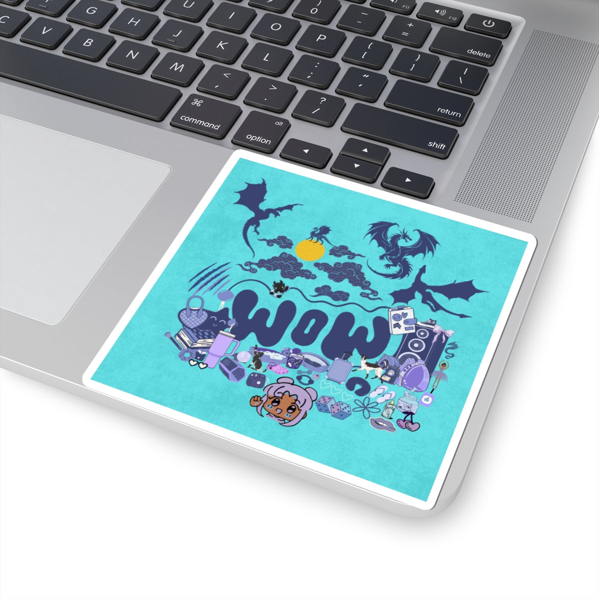Protocol EW-012: Wander Girl - Kiss-Cut Stickers
