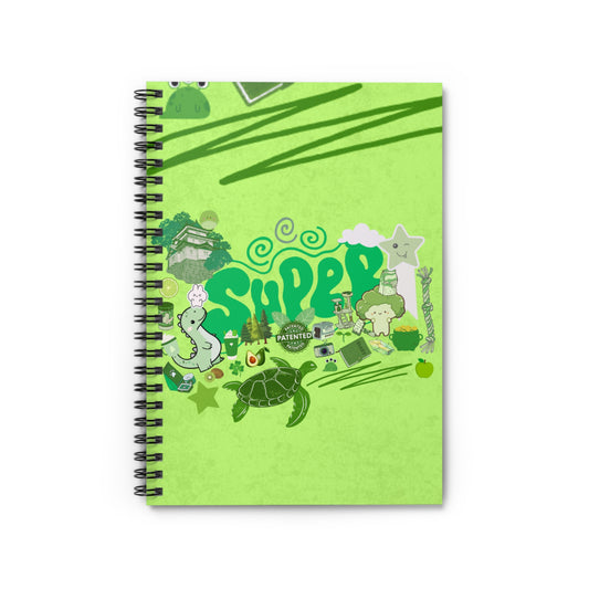 Protocol EW-008: rawr :) – Spiral Notebook
