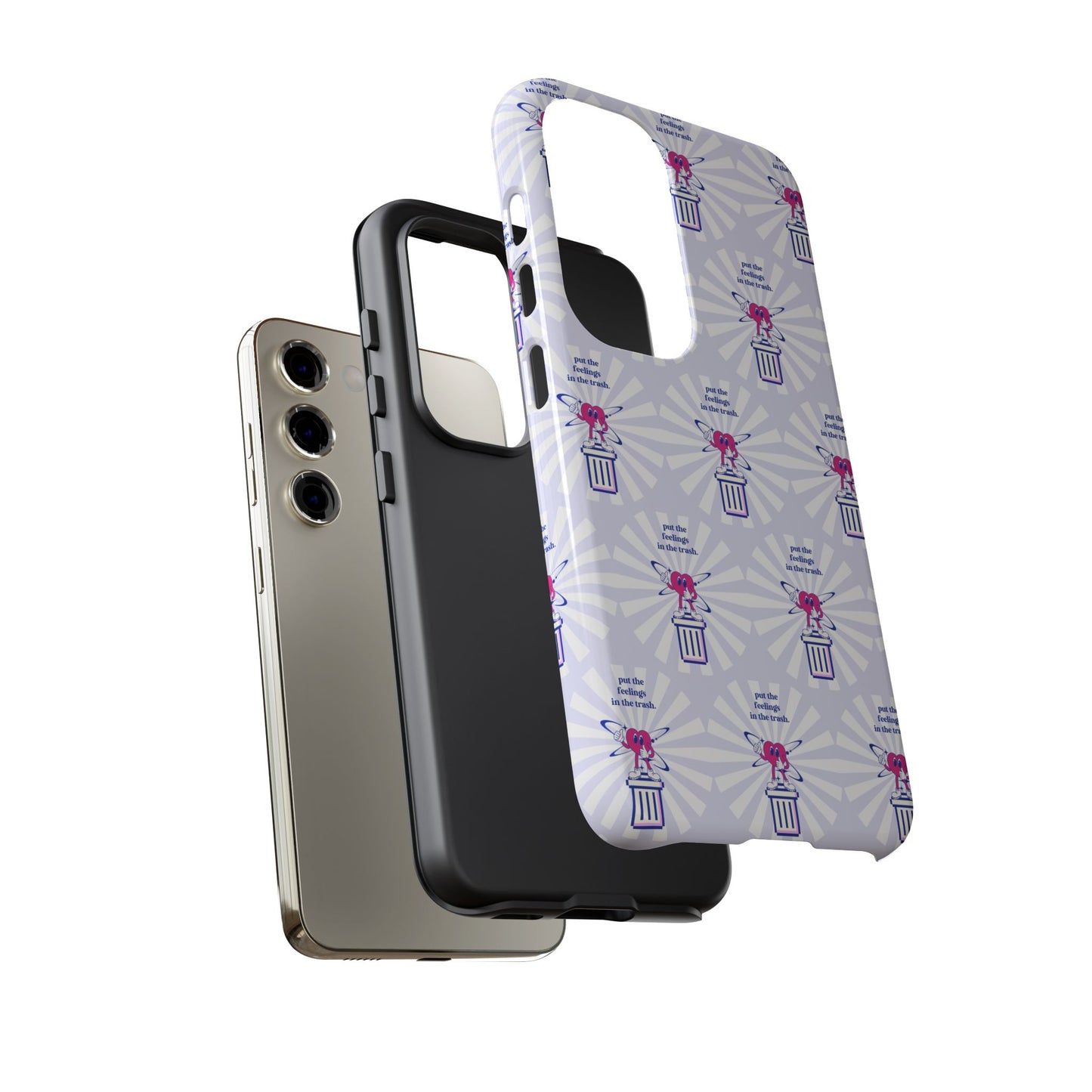Protocol MB-003: Trash ahh feelings - Phone Case