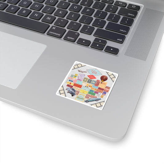 Protocol TA-004: Travelers Quarrel - Kiss-Cut Stickers