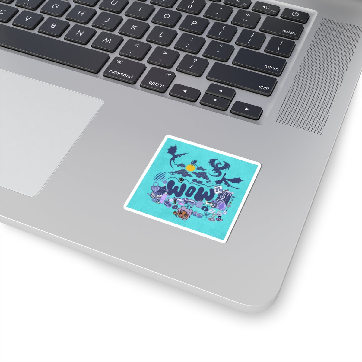 Protocol EW-012: Wander Girl - Kiss-Cut Stickers