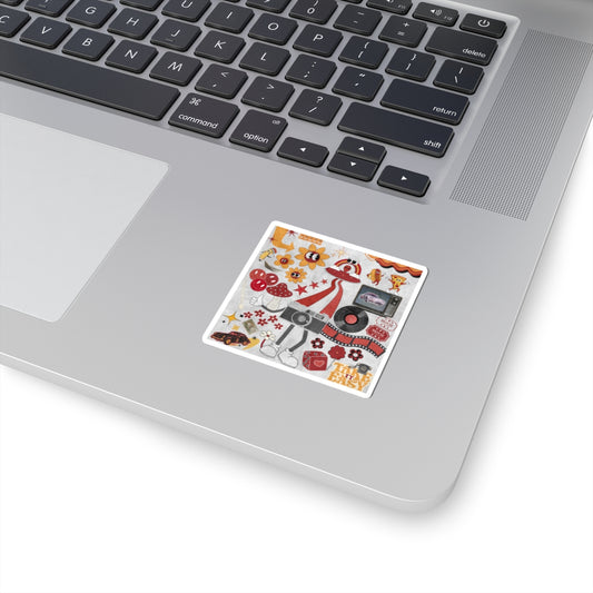 Protocol TA-003: Vintage Dream - Kiss-Cut Stickers