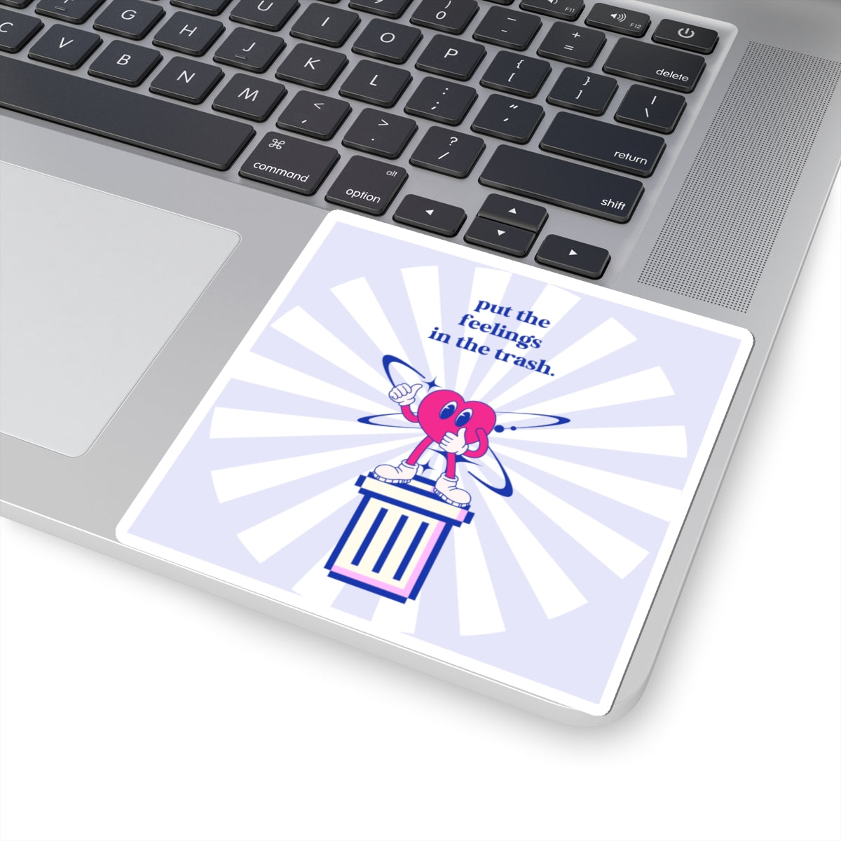 Protocol MB-003: Trash Ahh Feelings- Kiss-Cut Stickers