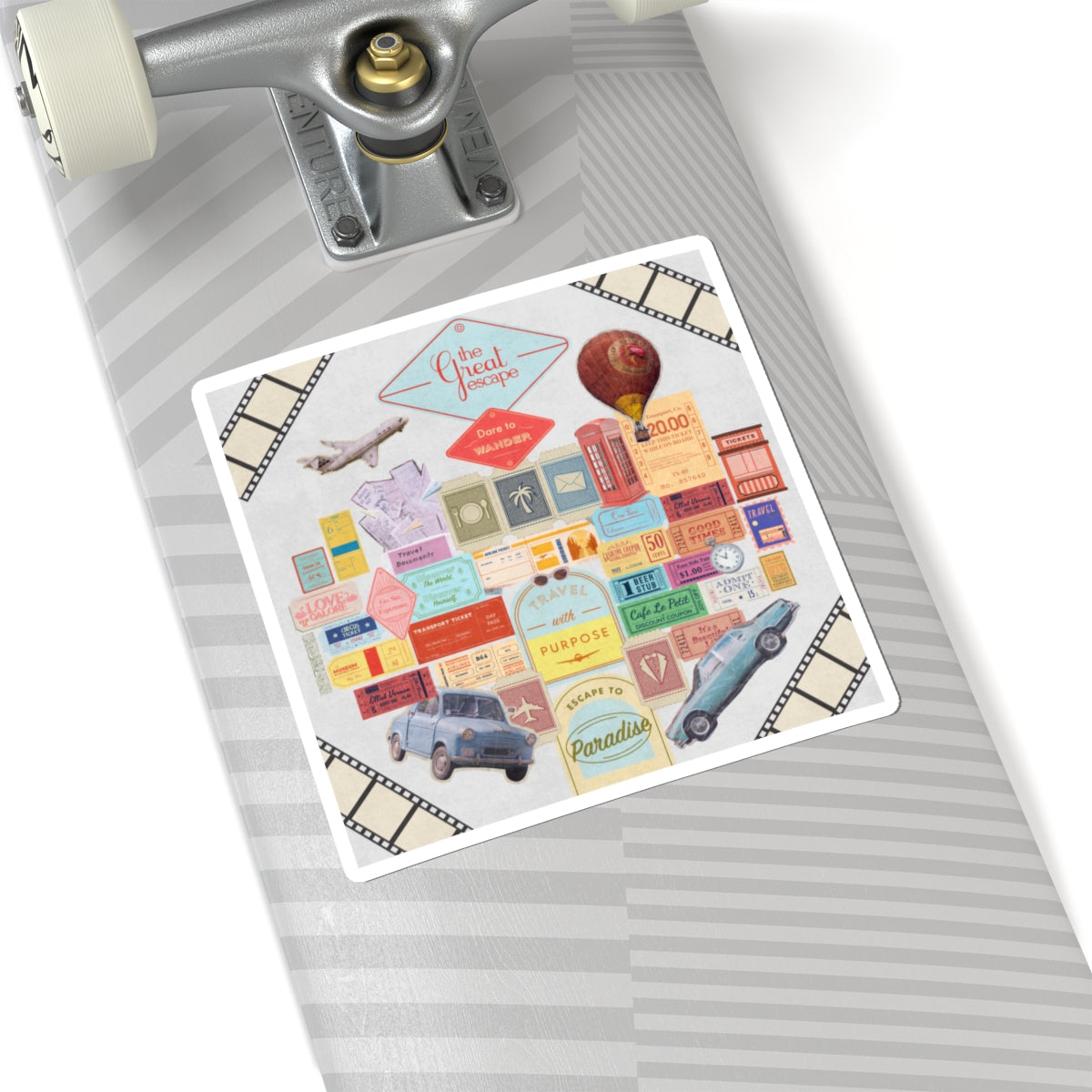 Protocol TA-004: Travelers Quarrel - Kiss-Cut Stickers