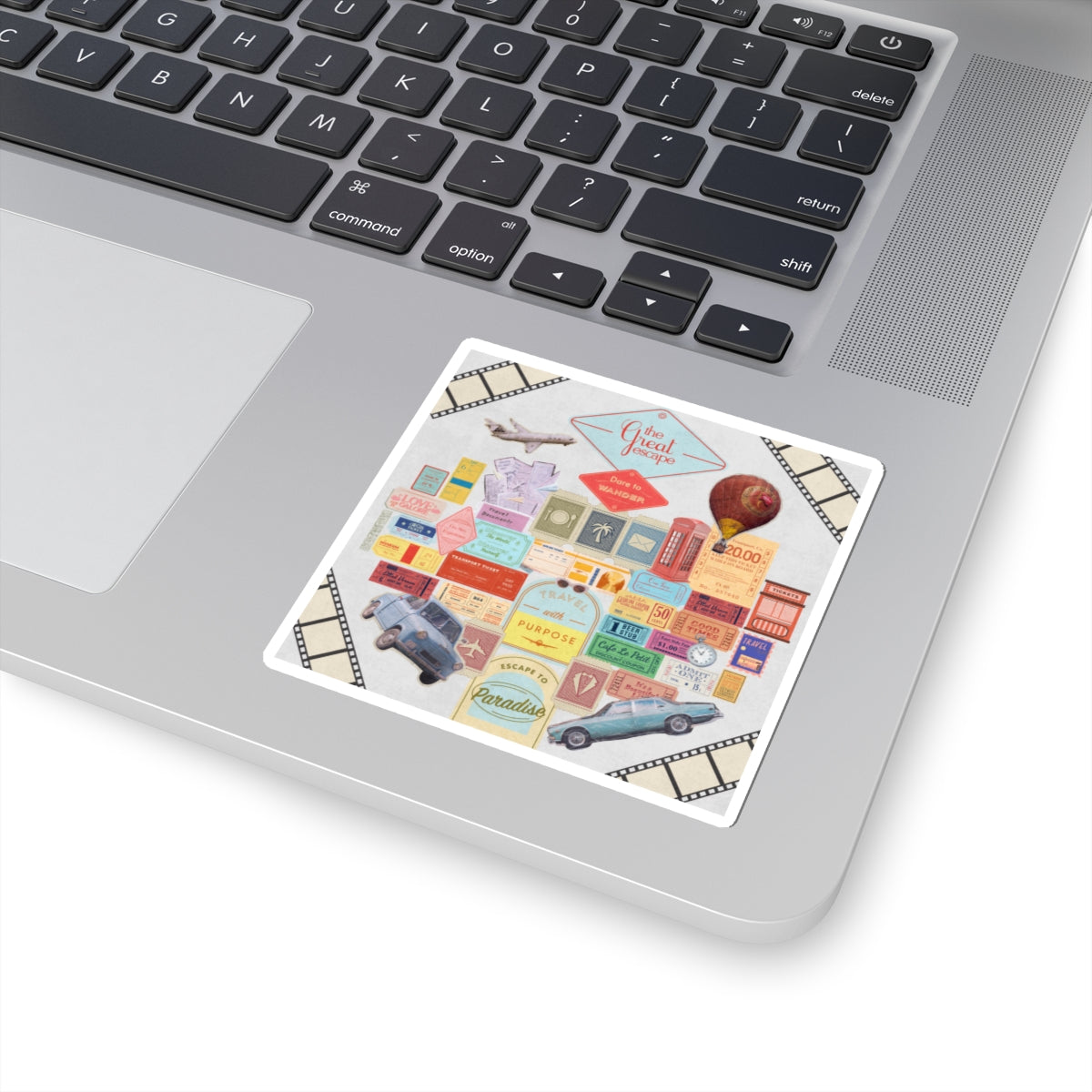 Protocol TA-004: Travelers Quarrel - Kiss-Cut Stickers