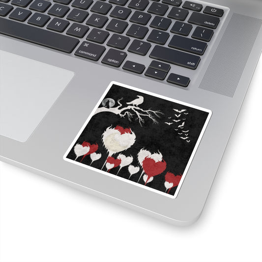 Protocol CR-001: Hollow Affection - Kiss-Cut Stickers