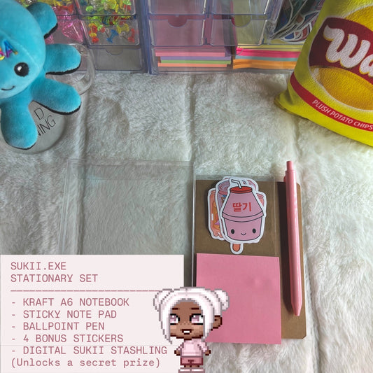 Sukii.exe Stationary Set (Standard + Deluxe)
