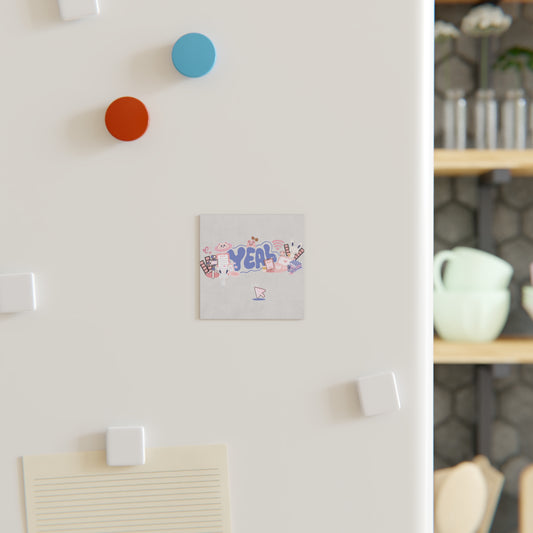 Protocol EW-014: Kawaii cam - Square Magnet