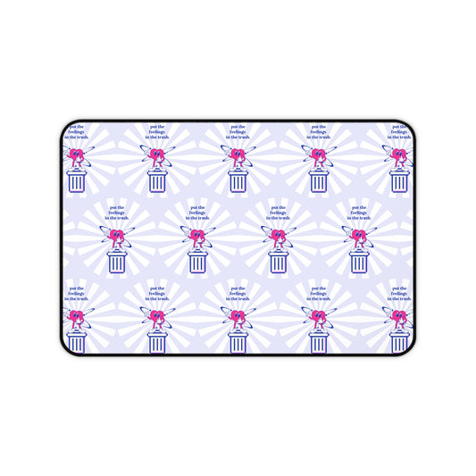 Protocol MB-003: Trash ahh feelings - Desk Mat