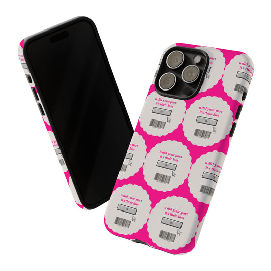 Protocol MB-001: Their Loss - Phone Case
