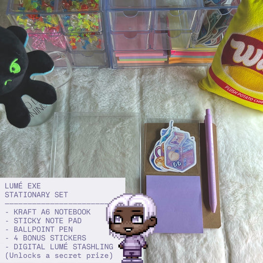 Lumé.exe Stationary Set (Standard + Deluxe)